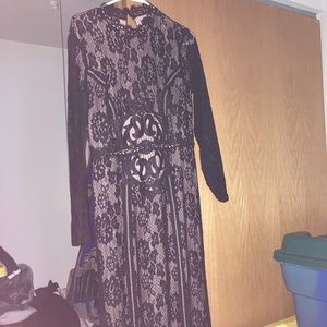 It’s cocktail dress Black and Tan